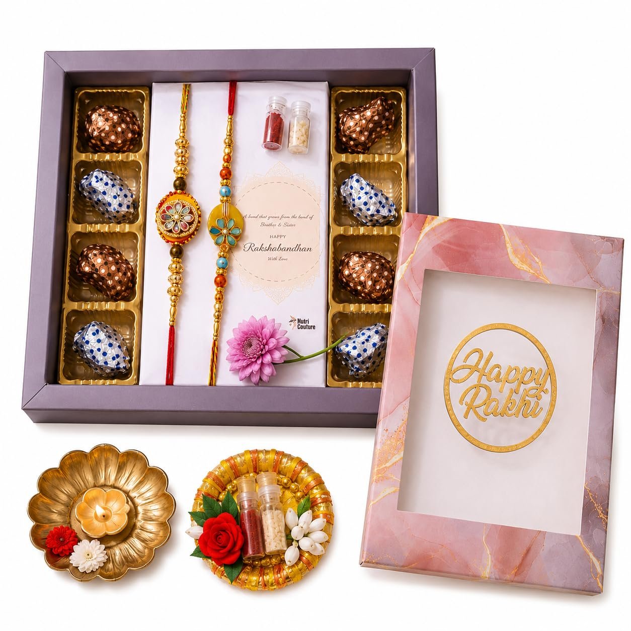 Premium Chocolate Rakhi Gift Box | Luxury Raksha Bandhan Hamper — photo 2