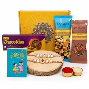 Premium Chocolate Rakhi Hamper | Luxury Raksha Bandhan Gift Box