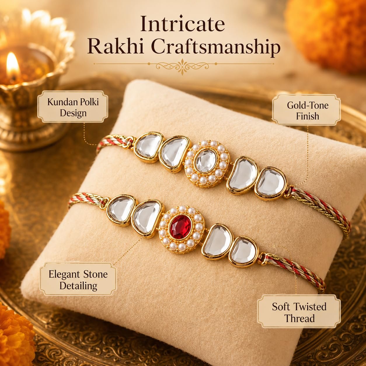 Premium Chocolate Rakhi Hamper | Luxury Raksha Bandhan Gift Box — photo 3