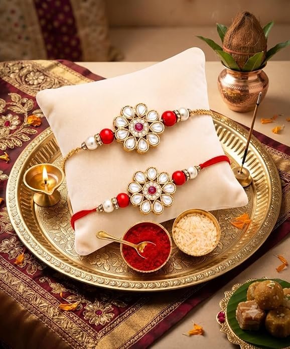 Premium Couple Rakhi Gift Set | Luxury Raksha Bandhan Hamper — photo 4