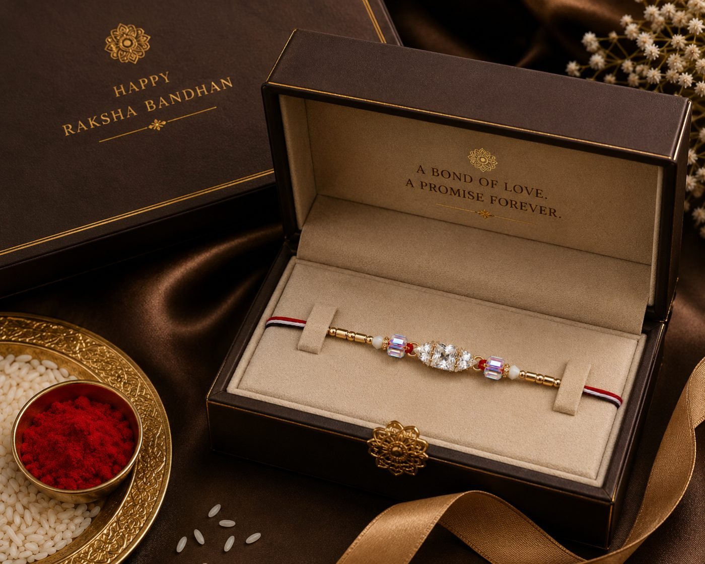 Premium Designer Rakhi | Handcrafted Luxury Raksha Bandhan Rakhi — photo 4