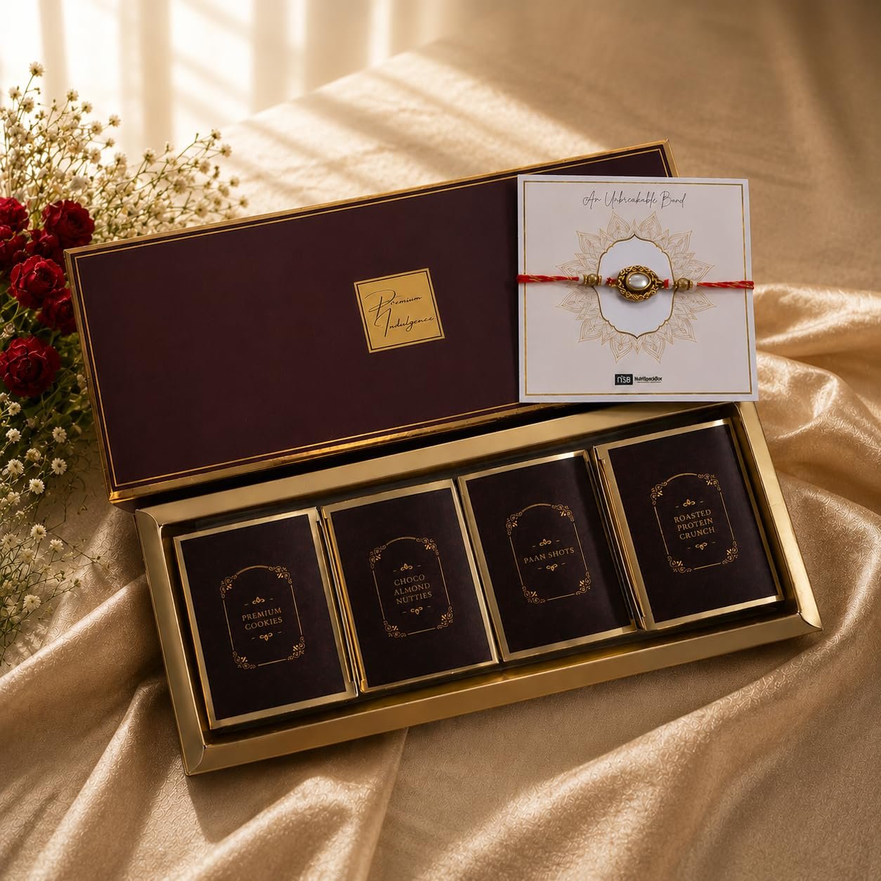 Premium Luxury Rakhi Hamper | Gourmet Raksha Bandhan Gift Box — photo 5