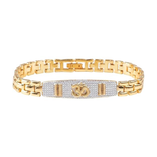 Premium Om Shakti Bracelet Rakhi | Luxury Designer Rakhi with Gift Box — photo 2