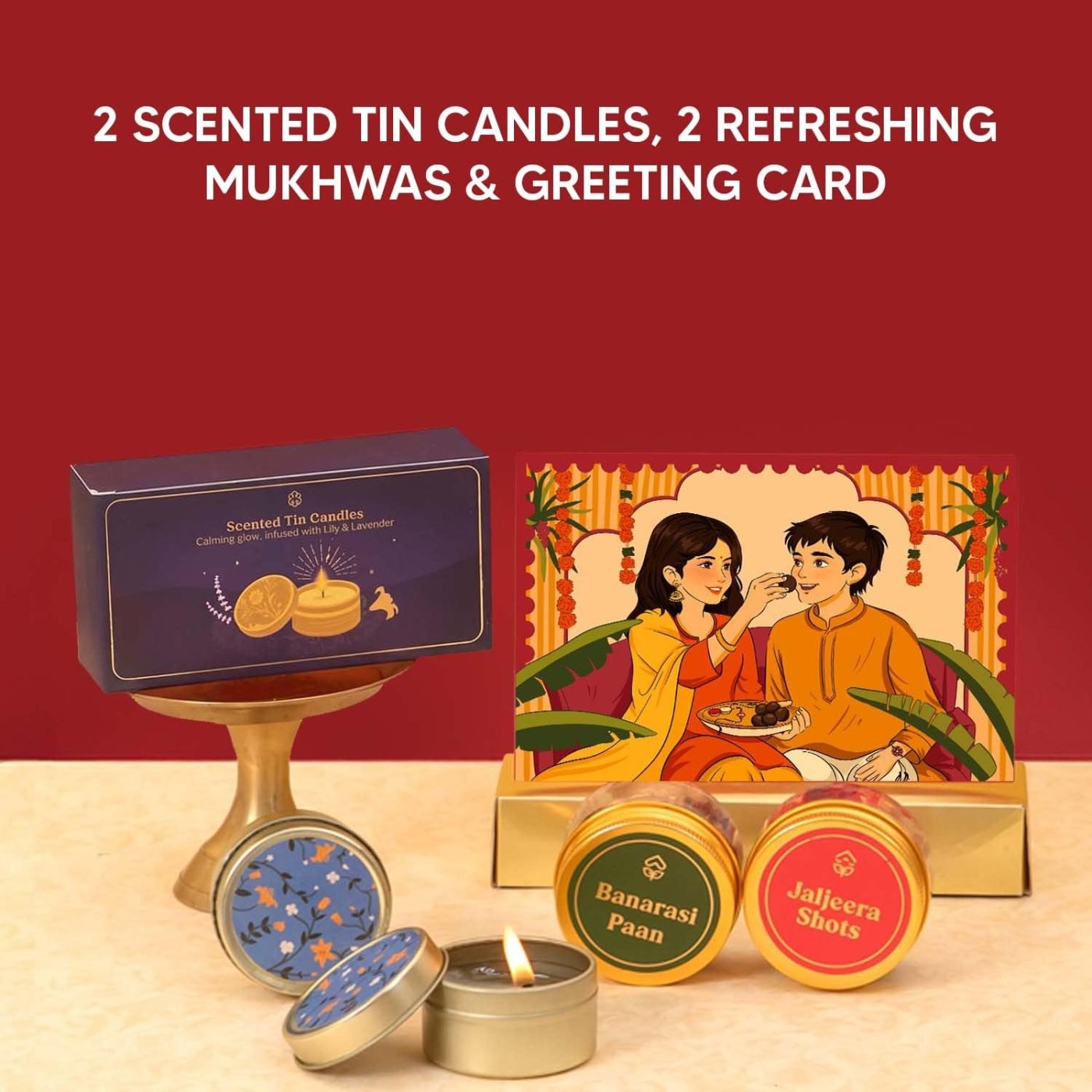 Premium Rakhi Luxury Hamper | Festive Gift Set — photo 2
