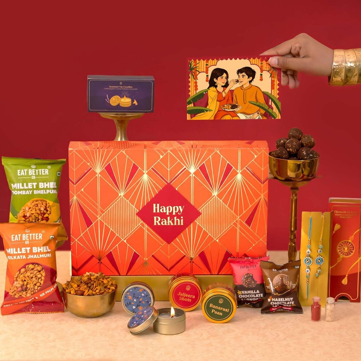 Premium Rakhi Luxury Hamper | Festive Gift Set — photo 4