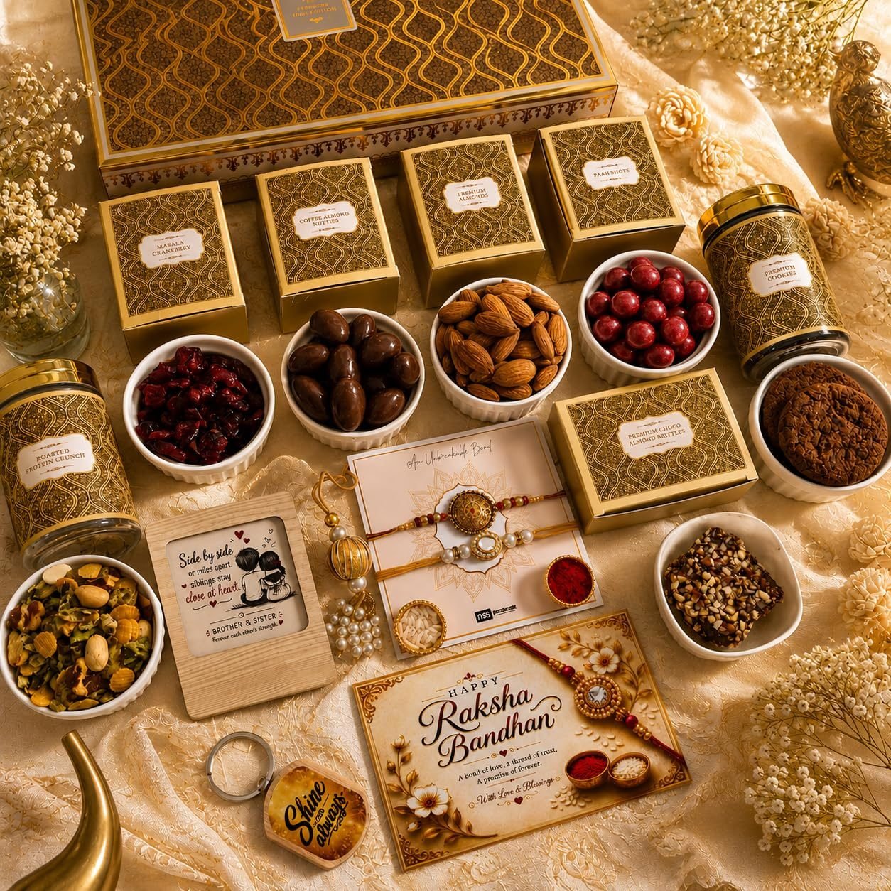 Premium Royal Rakhi Hamper | Luxury Raksha Bandhan Gift Box — photo 2