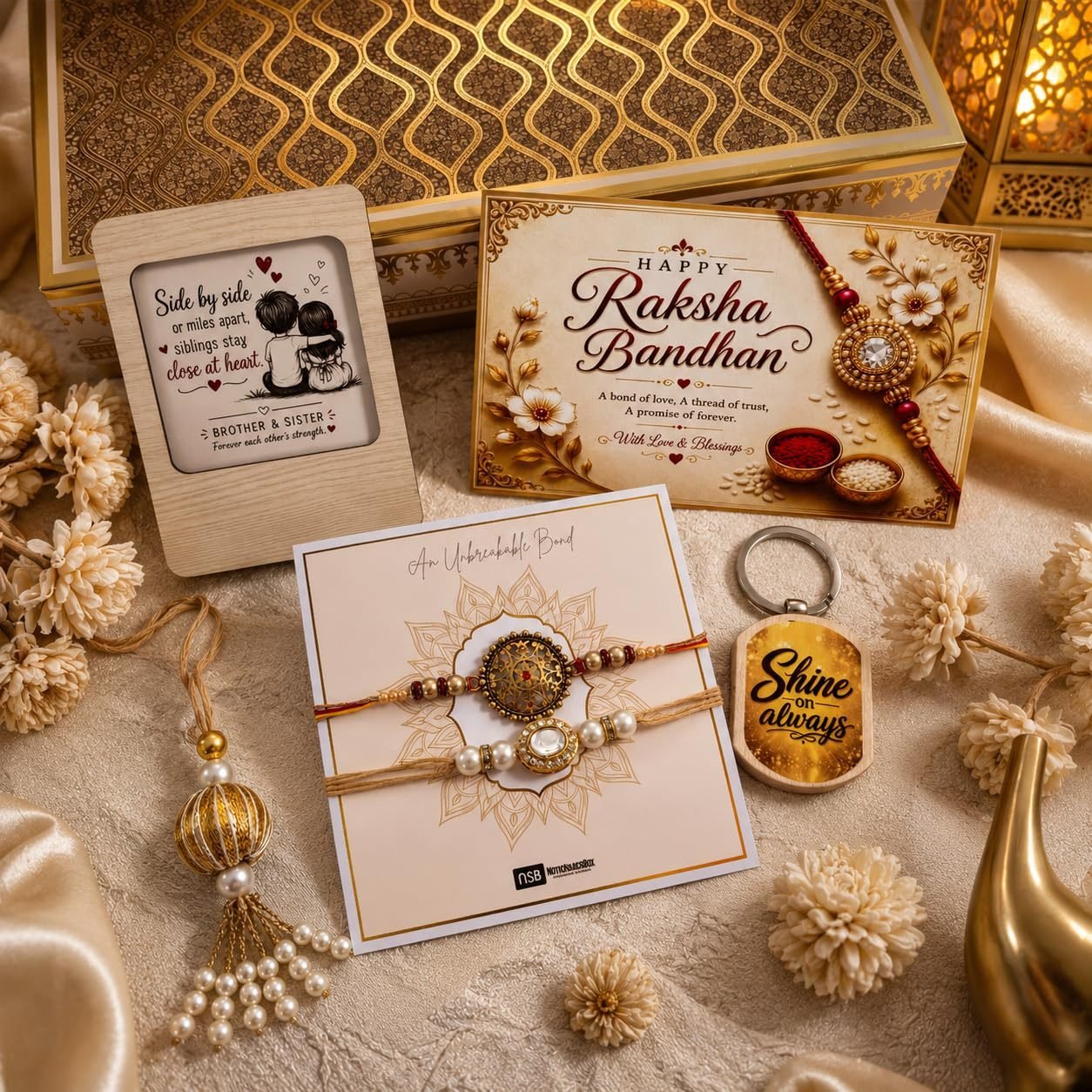 Premium Royal Rakhi Hamper | Luxury Raksha Bandhan Gift Box — photo 3